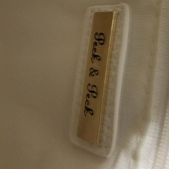 Peck & Peck white leather bag - Picture 3 of 6